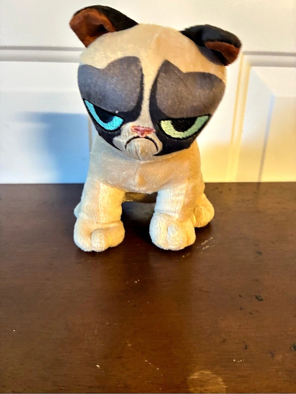 Grumpy Cat Official Plush Stuffed Animal Tan & Black